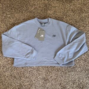 New Balance Costal Fleece Cropped Sweatshirt